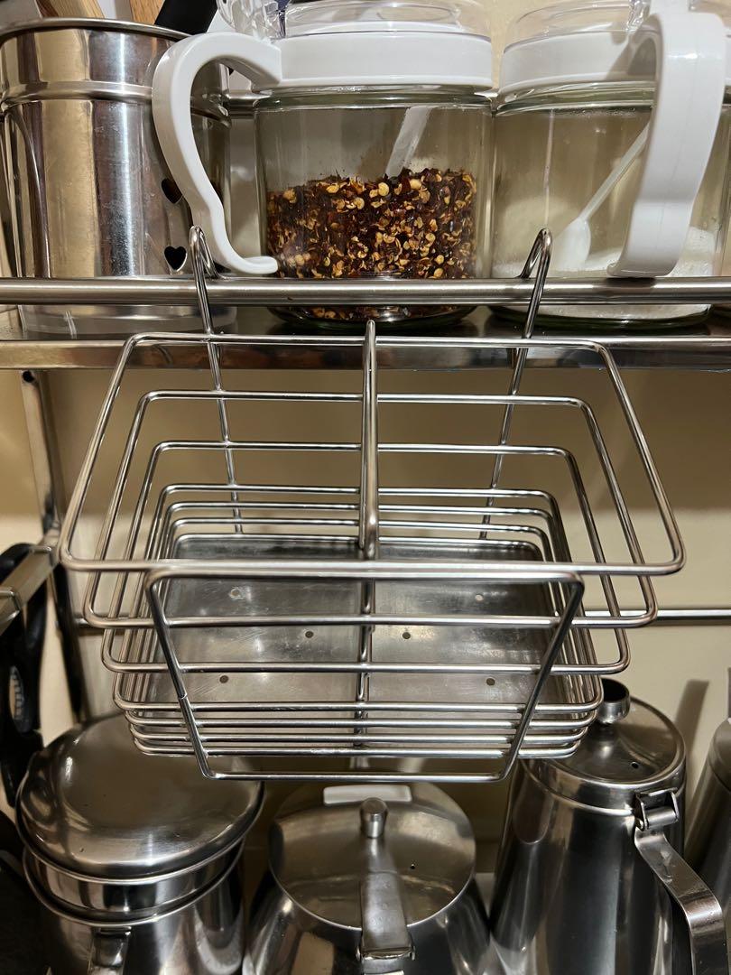 Stainless spoon and fork rack (Toyo brand), Furniture & Home Living, Kitchenware & Tableware