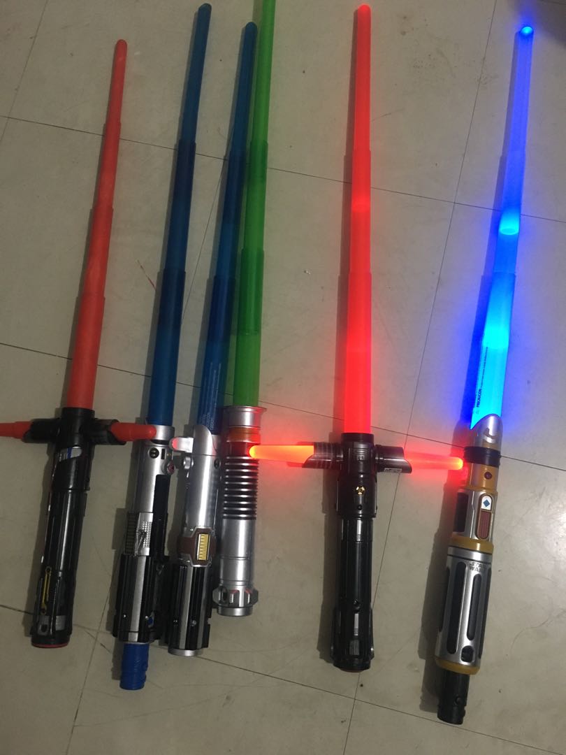 Star Wars Lightsabers ( LOT ), Hobbies & Toys, Toys & Games on Carousell