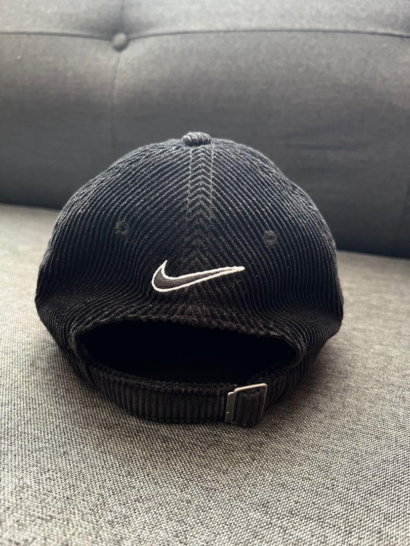 ファッションSupreme × Nike Corduroy Cap Black