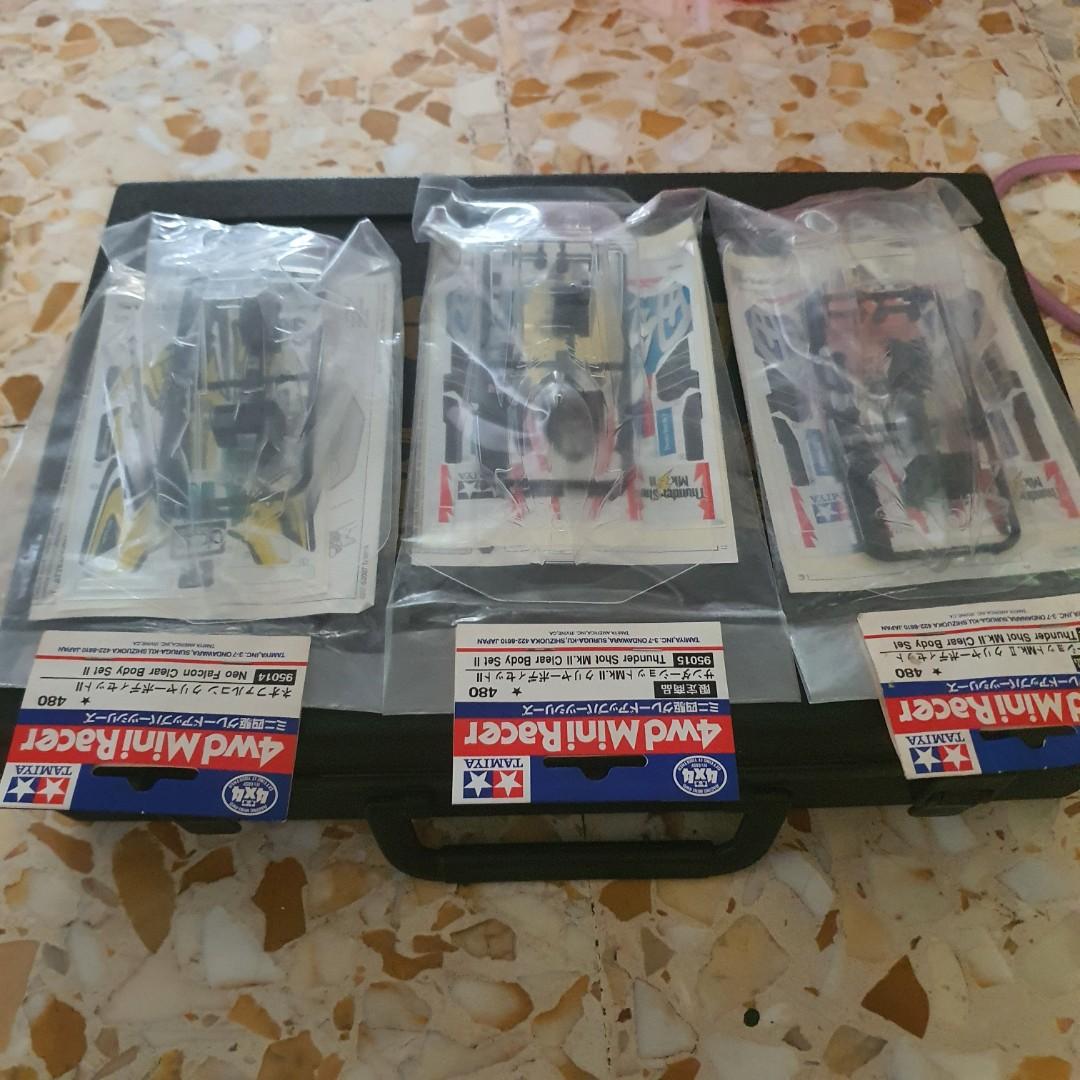 ネオファルコン クリヤーボディセットII 6セット ポリカ Tamiya car