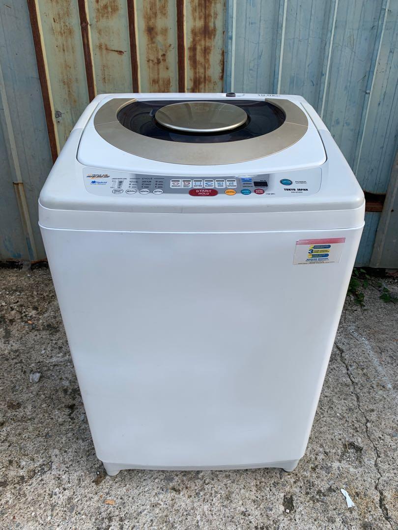 toshiba washing machine 10kg, TV & Home Appliances, Washing Machines