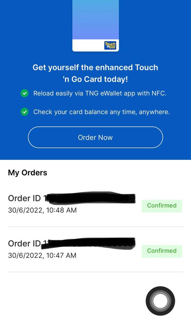Touch N Go NFC Card TnG, Auto Accessories on Carousell