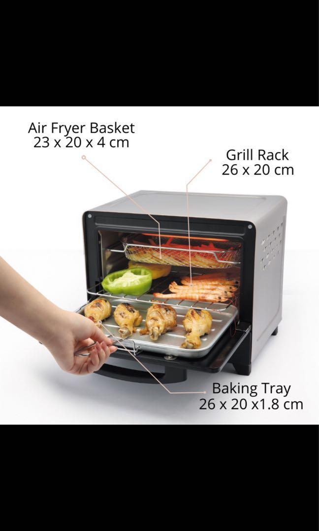 Toyomi 12L Rapid Air Fryer Oven AFO 1201, TV & Home Appliances, Kitchen Appliances, Ovens