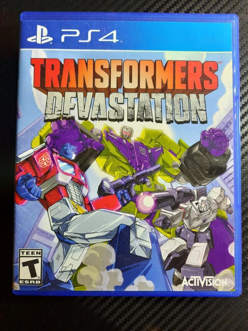 Transformers Devastation, Video Gaming, Video Games, PlayStation on