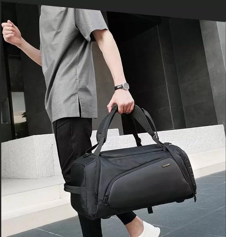 Travel Bag Waterproof Duffel Bag Shoe Pocket Large Capacity Gym Bag