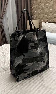 Valentino Shoulder Bag Camo Grey