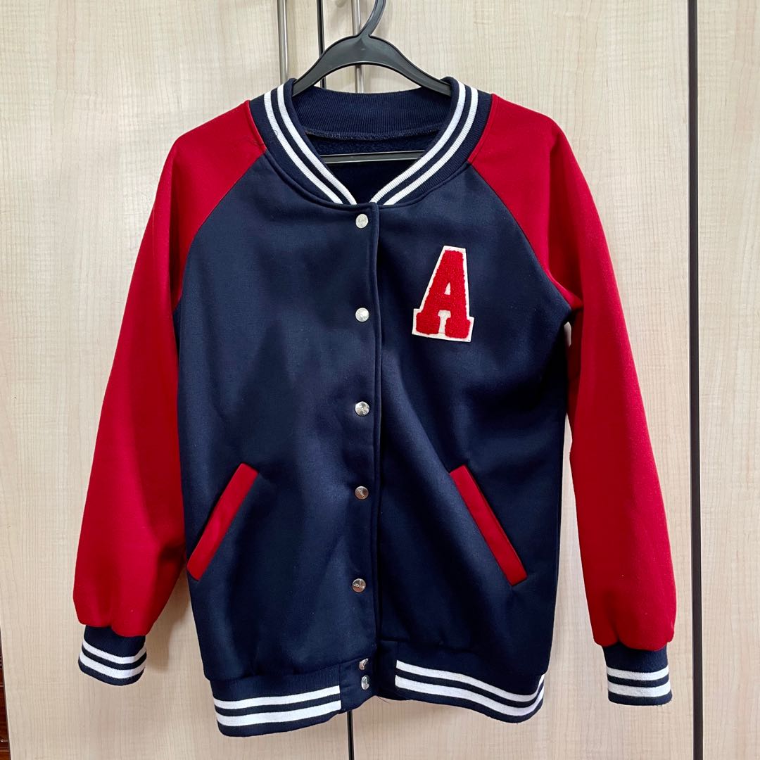 Varsity Jacket Red Blue