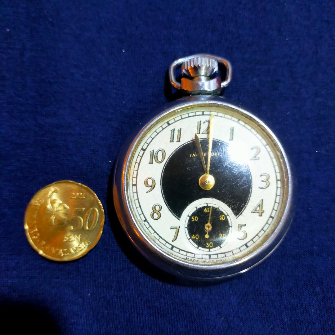 Vintage ingersoll deals pocket watch