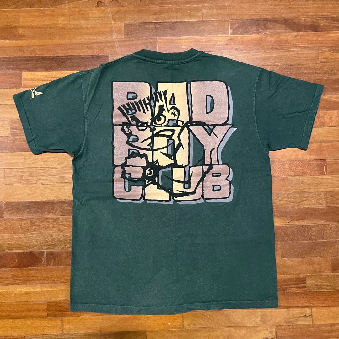 Vintage 90s Bad Boy Club, Men's Fashion, Tops & Sets, Tshirts & Polo Shirts on Carousell