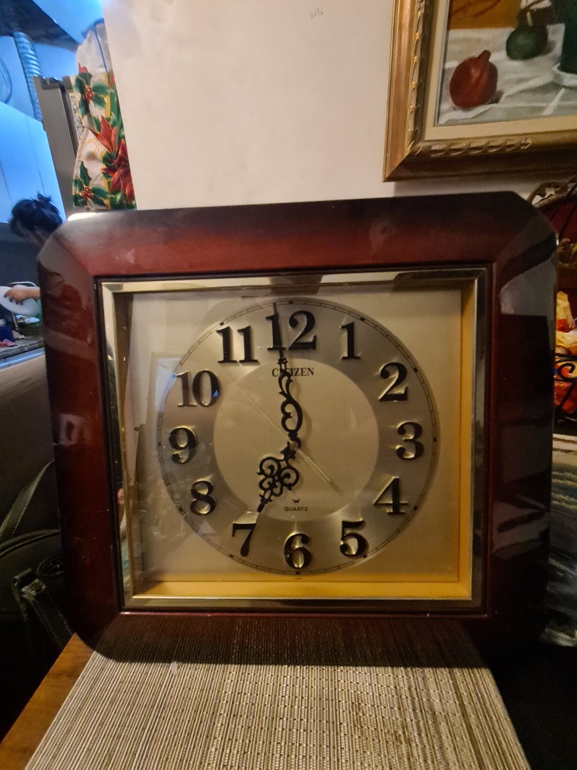 Vintage citizen wall Clock, Hobbies & Toys, Memorabilia & Collectibles
