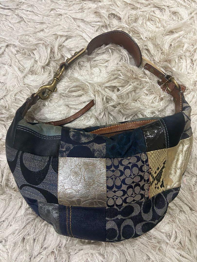 Coach, Bags, Rare Vintage Coach Patchwork Hobo