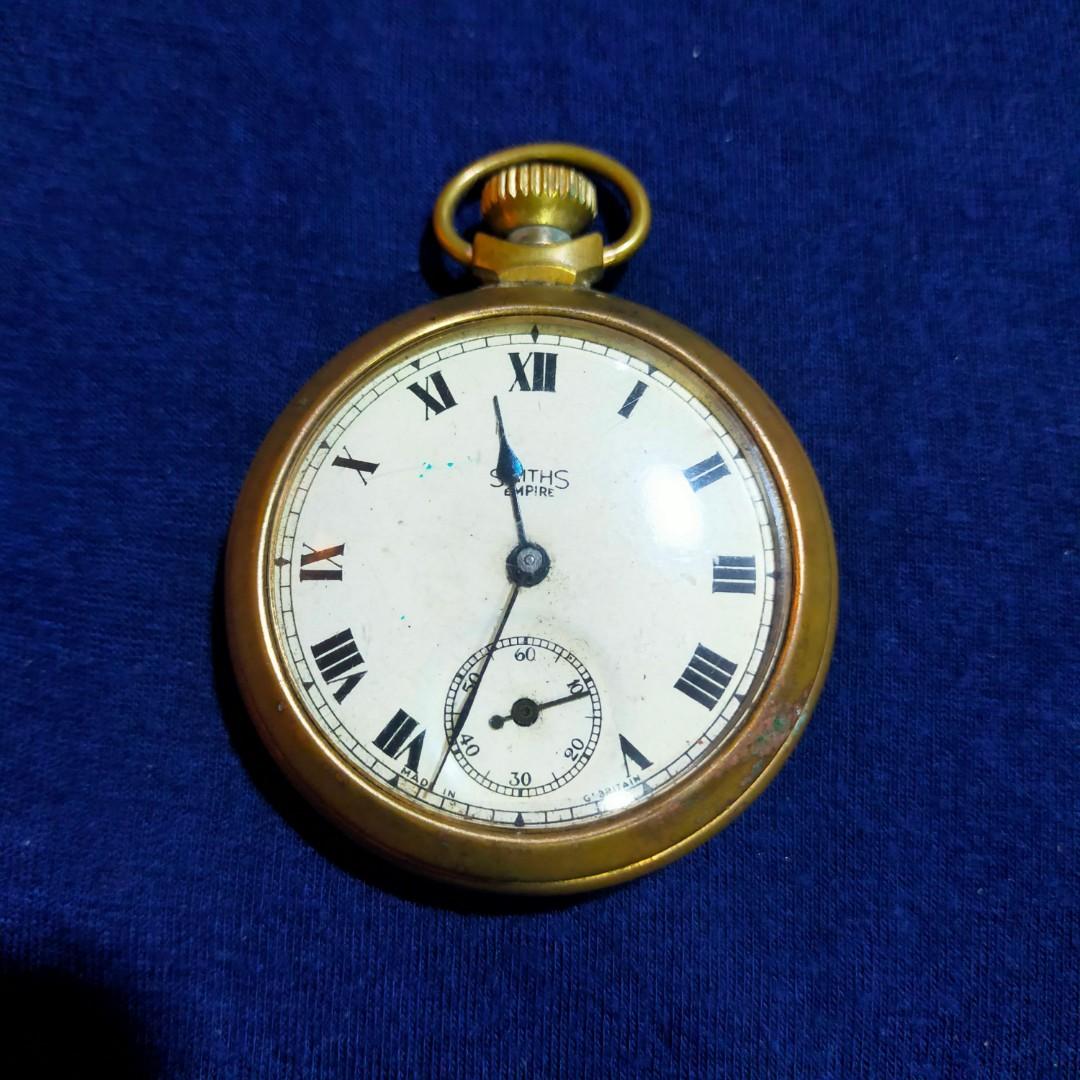 Vintage smiths hotsell pocket watch