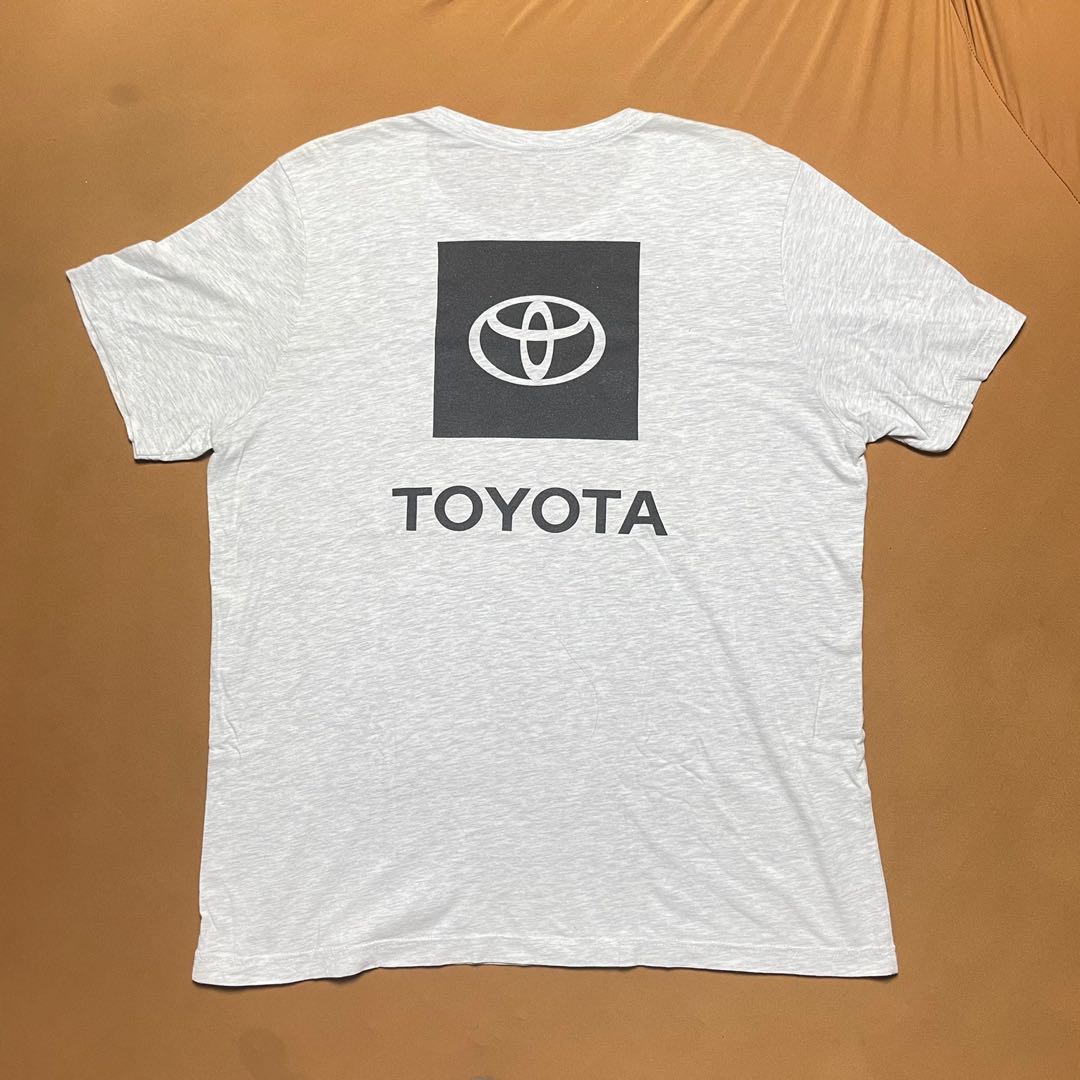 Vintage Toyota Vtg Logo Tee Motor Sports, Men's Fashion, Tops