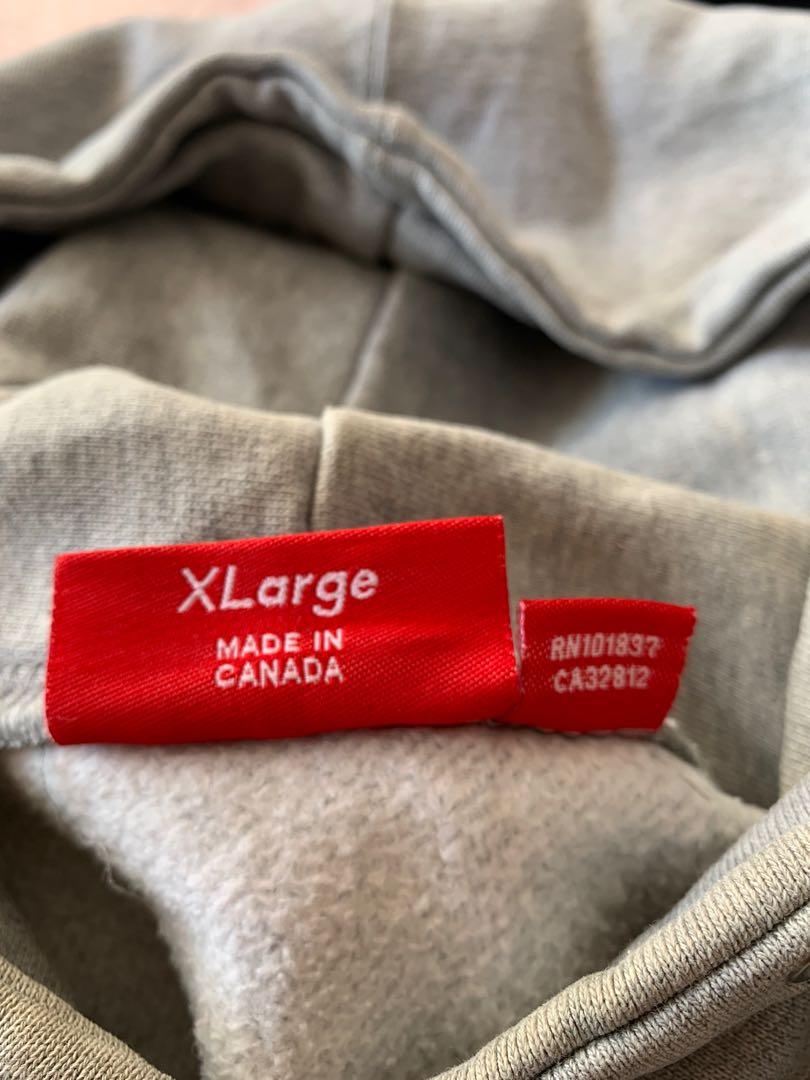 VTG SUPREME CLASSIC SCRIPT HOODIE GREY Men s Fashion Coats