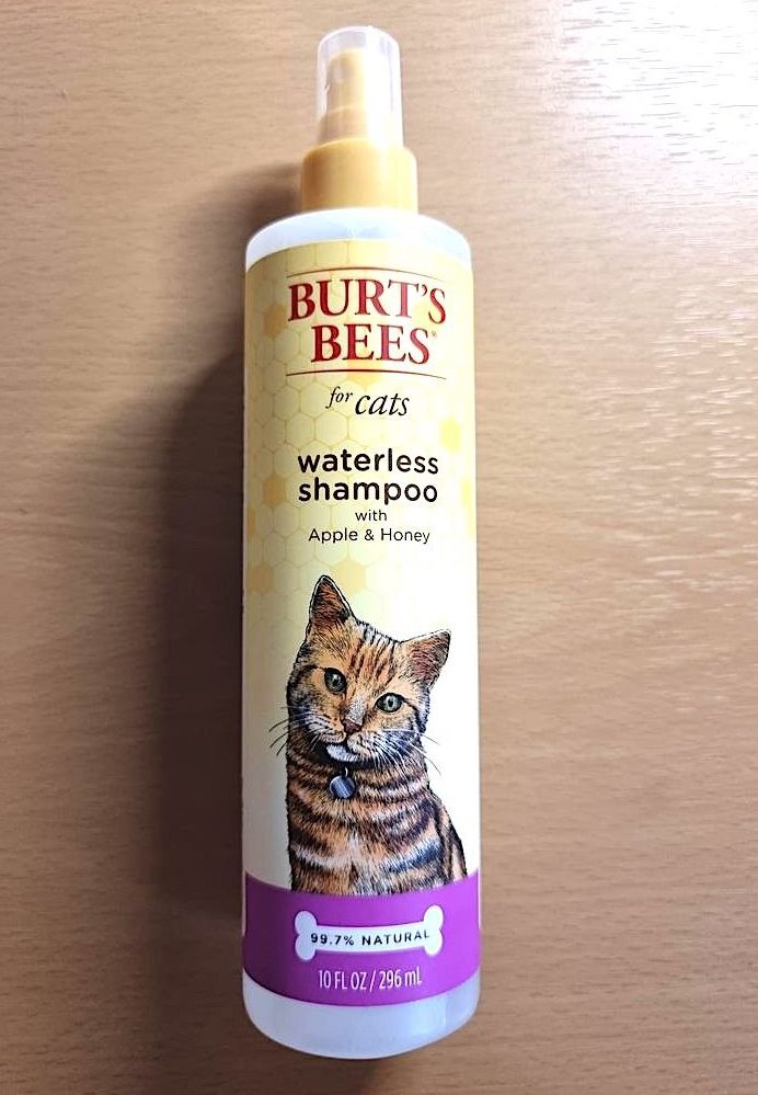 Burt's bees on sale cat waterless shampoo