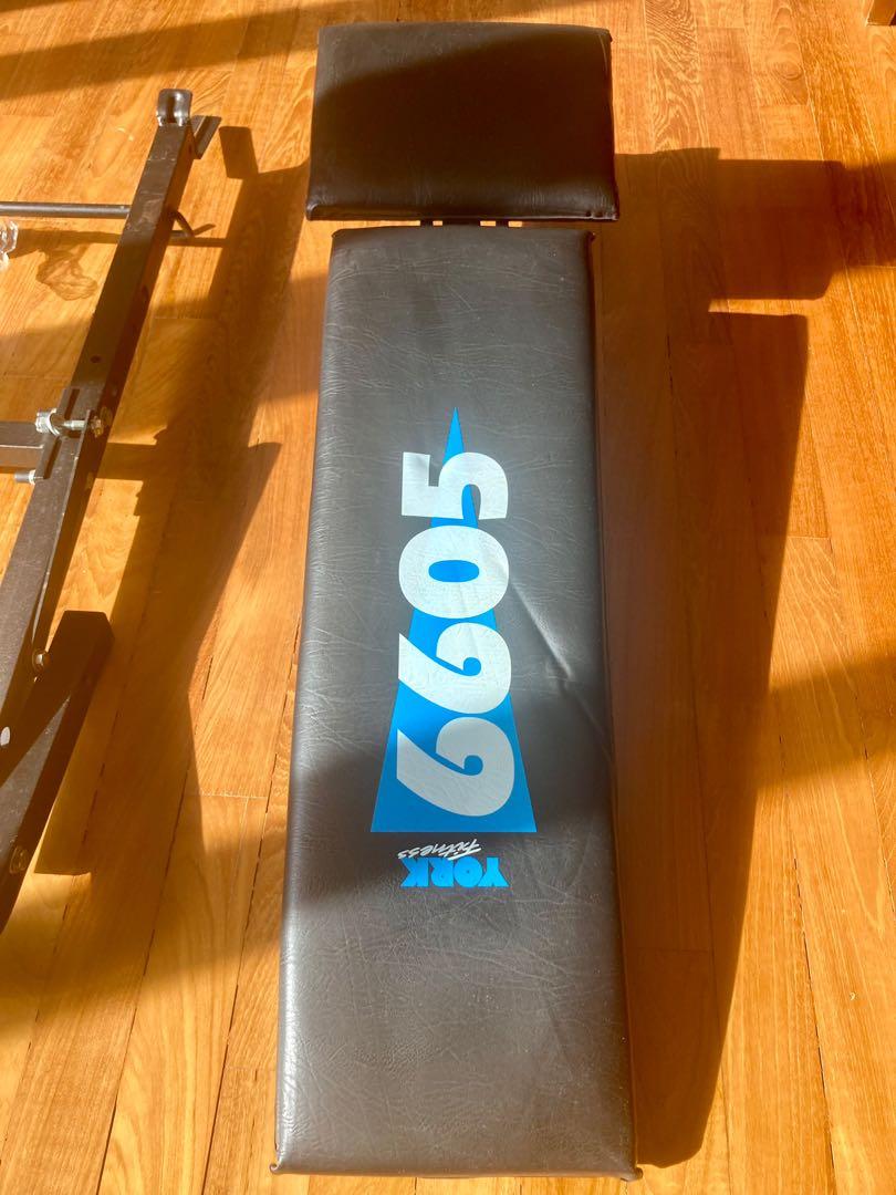 York fitness bench hot sale 6605