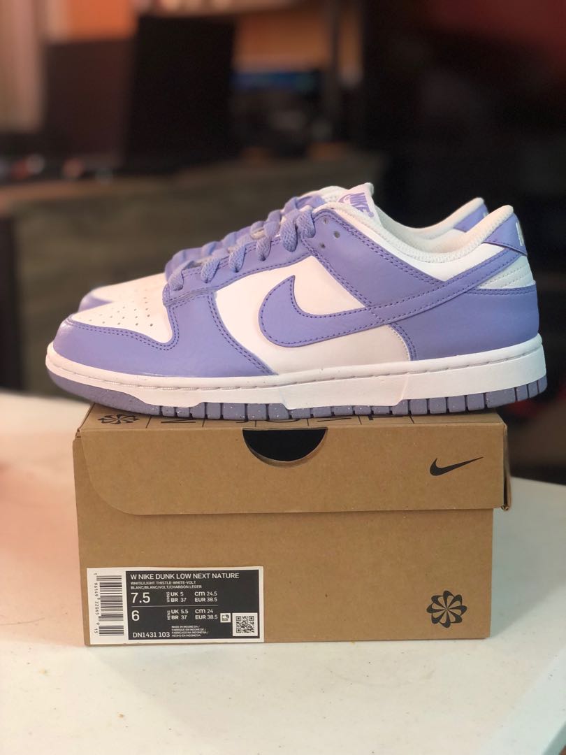 Womens Nike dunk low lilac, Women's Fashion, Footwear, Sneakers on