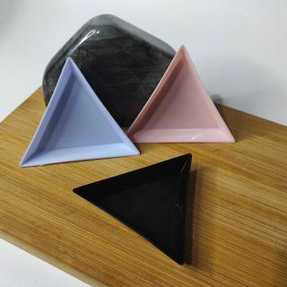 10 pieces Jewelry Bead Triangular Tray for Scooping Counting Container Organizer