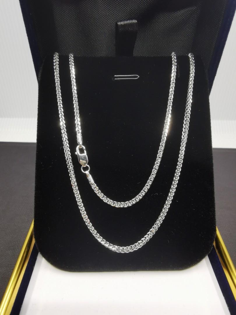 Cheap white gold necklace for top womens