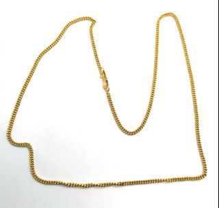 24k Vintage Gold Chain 26.76g, Men's 