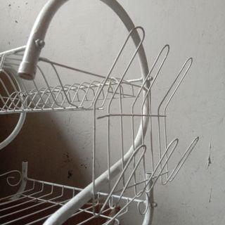 2 Layer stainless steel Dish rack
