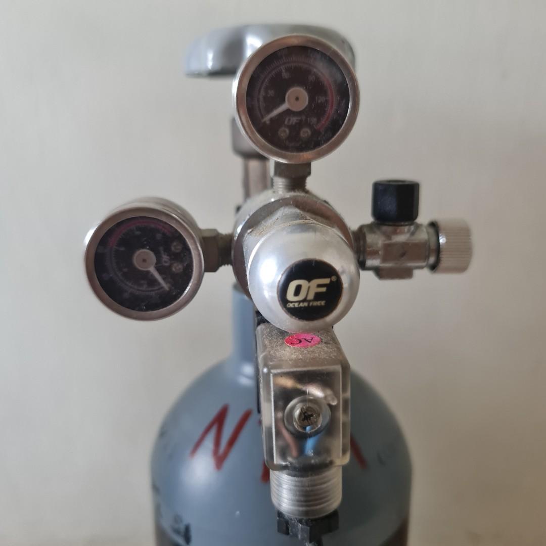 2L Co2 canister with Electric solenoid, Pet Supplies, Homes & Other Pet