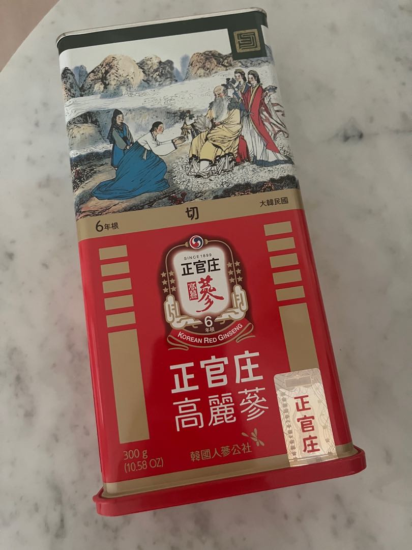 正官庄6年根高麗蔘切蔘300g, 嘢食& 嘢飲, 其他食物及飲料- Carousell