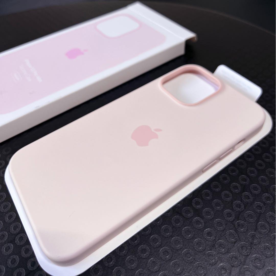 Apple Silicone Case Chalk Pink