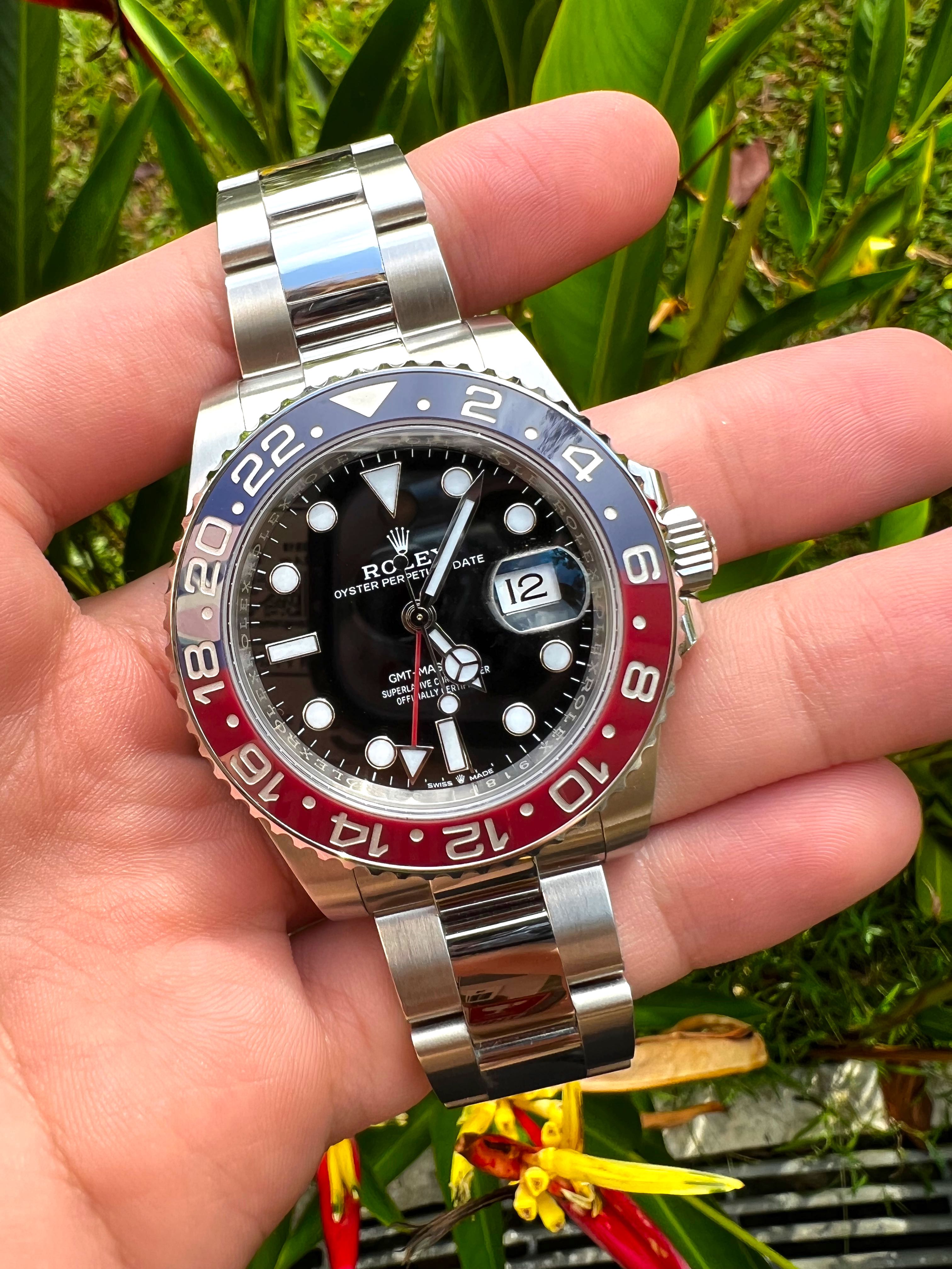 [ RESERVED ] Rolex GMT Master II Pepsi 126710BLRO, Luxury, Watches on