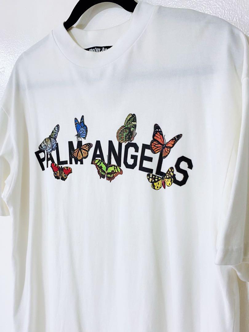 格安 価格でご提供いたします 新品同様 PALM ANGELS BUTTERFLY Tシャツ