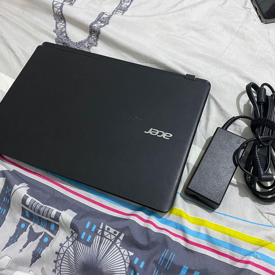 Acer Aspire ES 13 Laptop (Category: Laptops & Notebooks) located in Quezon City. Submitted by jesscagungun (Listing ID 1175408006, Image 2). Description: Acer aspire ES 13 with Original Charger Intel Celeron Quad Core Processor N3450 Intel HD Graphics Windows 10 With Microsoft Word, Access, Powerpoint, Excel 1.10ghz 4gb ram 500gb hdd 64 bit operating system Built in camera Blue light shield Precision touchpad HDMI port USB ports SD port Gigabit L