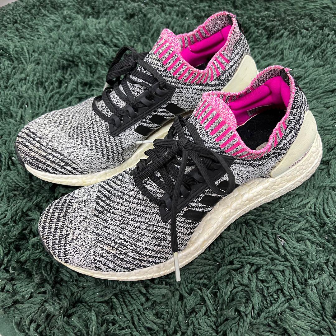 Ultra boost x sale pink and black