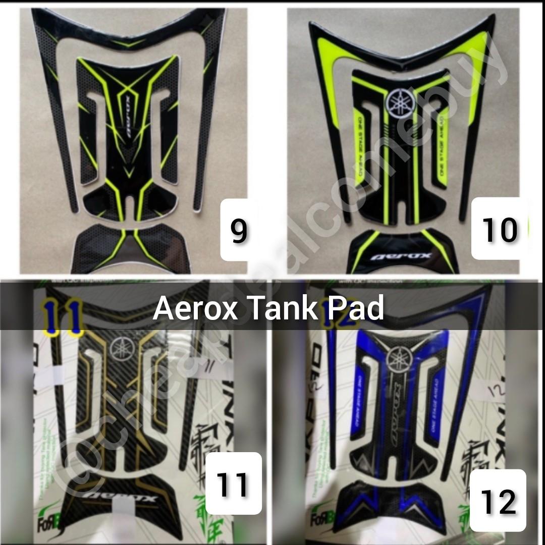 Aerox Tank Pad (part 3), Motorcycles, Motorcycle Accessories on Carousell