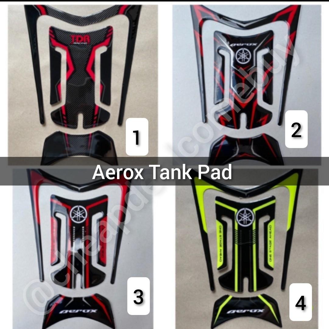 Aerox Tank Pad (part 1), Motorcycles, Motorcycle Accessories on Carousell