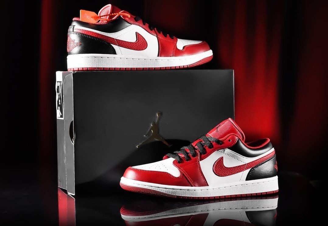 jordan 1 black toe low cut