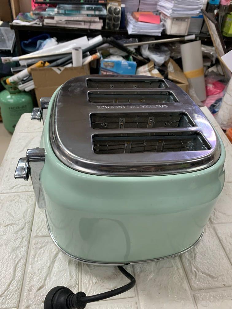 Anko 4 Slice Stainless Steel Retro Toaster, TV & Home Appliances