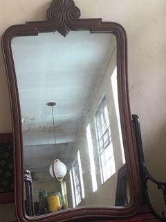 Antique Narra Wood Mirror