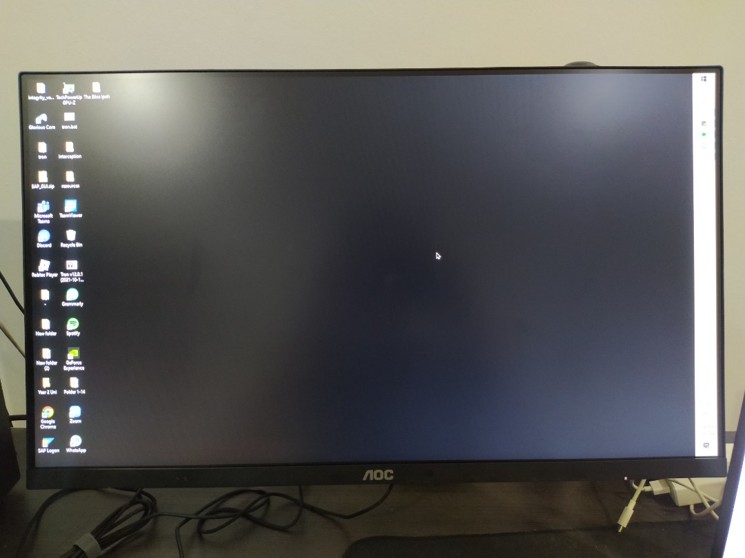 AOC 75 Hz Monitor, Computers & Tech, Parts & Accessories, Monitor ...