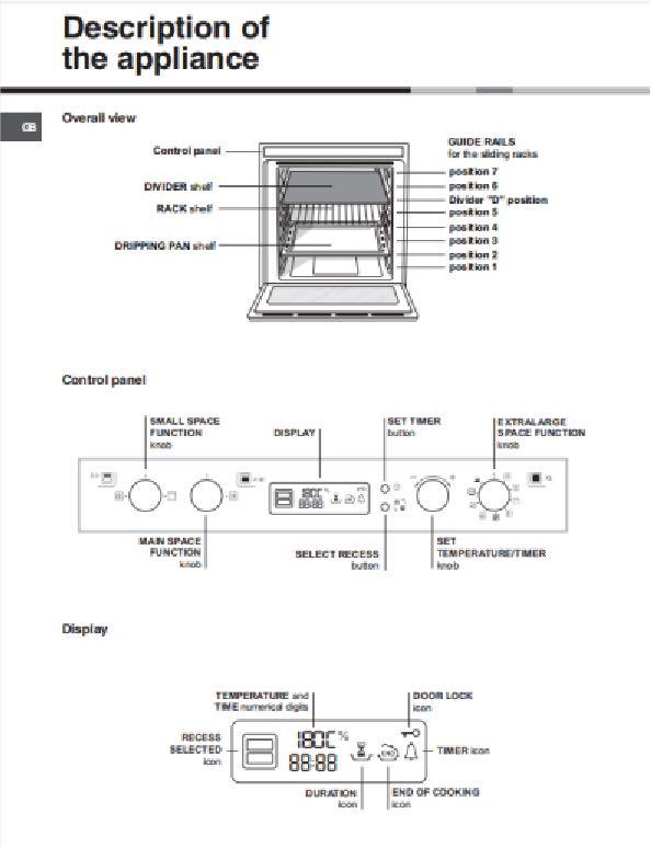 Ariston 70L 10 cooking functions Pyrolytic OS 99D P IX builtin oven