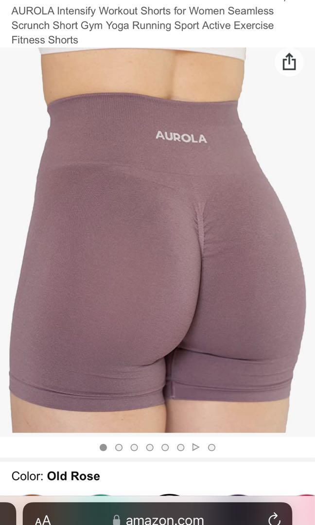 Aurola 4.5” Shorts - Old Rose, Women's Fashion, Activewear on