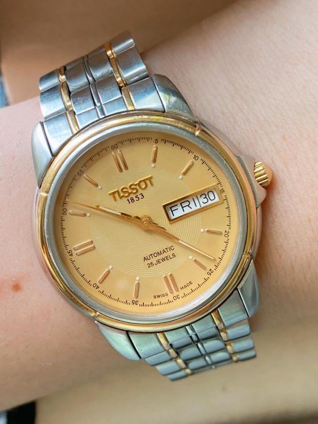 Tissot 1853 hotsell automatic 25 jewels