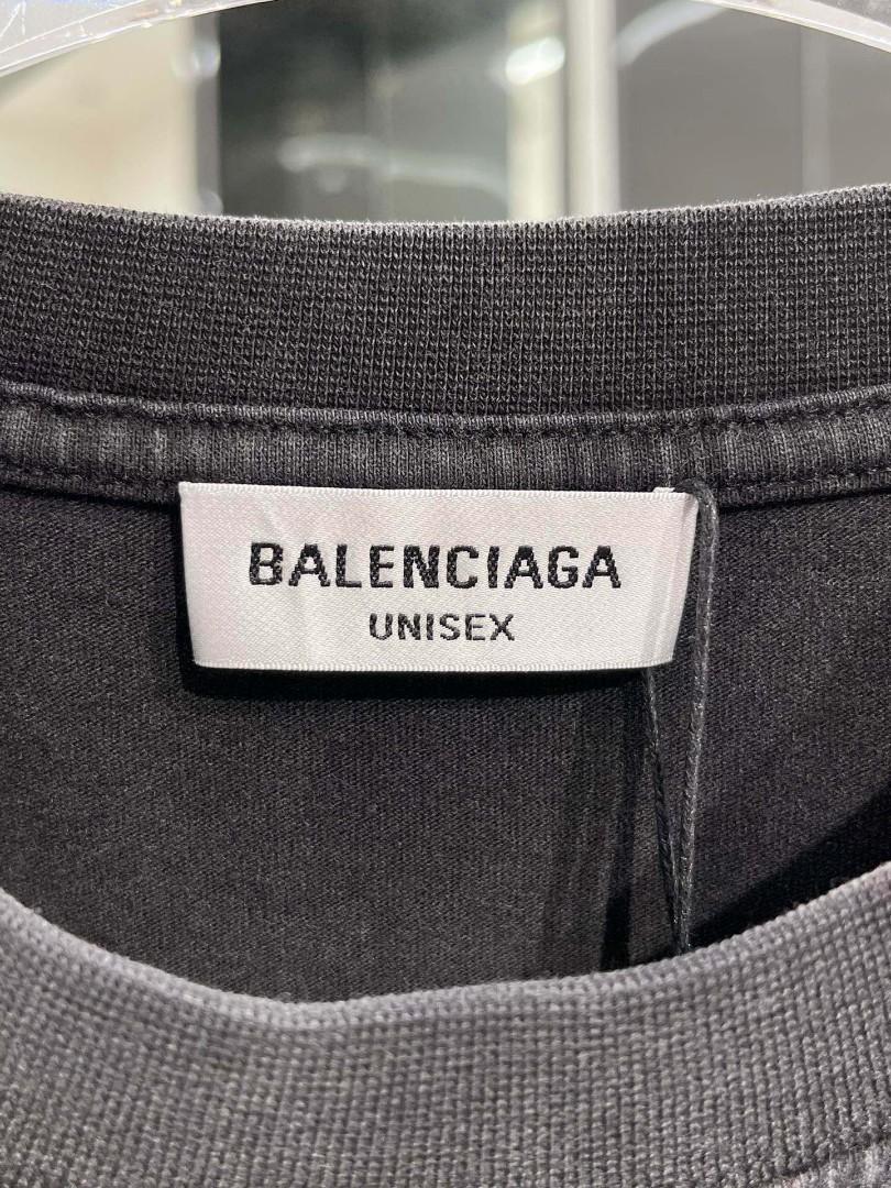 balenciaga crown tee