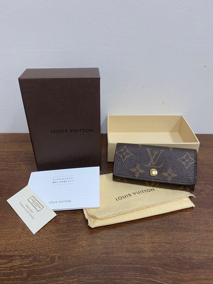 AUTHENTIC LV MONO MULTICLES 4 key holder (Category: Luxury Bags & Wallets) located in Santa Rosa. Submitted by authenthei (Listing ID 1175310393, Image 1). Description: Complete inclusion Kept unused Item code: TS1125 With slight scratch on button hardware No noticeable flaw on leather Slight tarnish on (1) keyholder MOP: gcash/ bpi/bdo only No cod no cop no layway Last price SF on buyer.