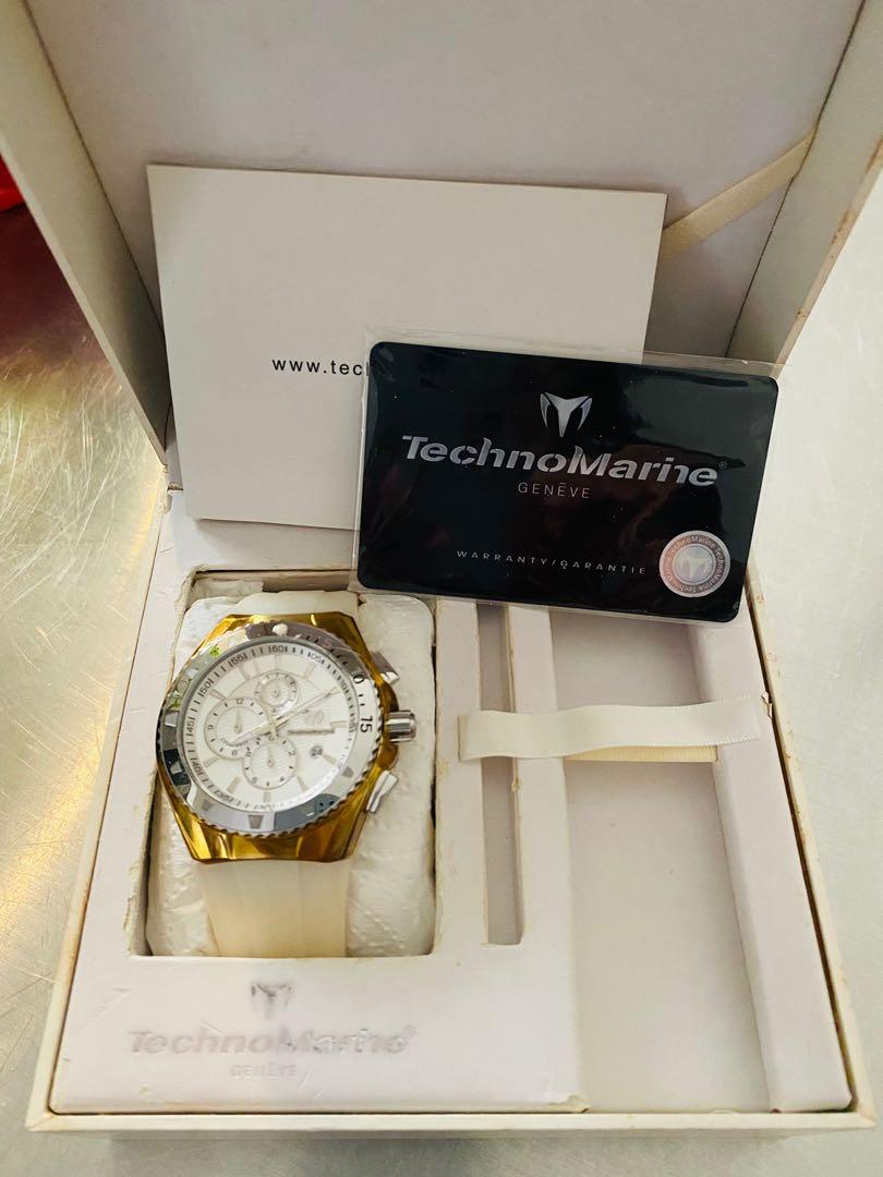 Authentic Technomarine Geneve cruise watch swap to mini IPad