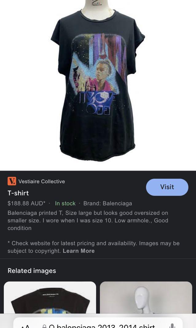 Balenciaga t sales shirt womens 2013
