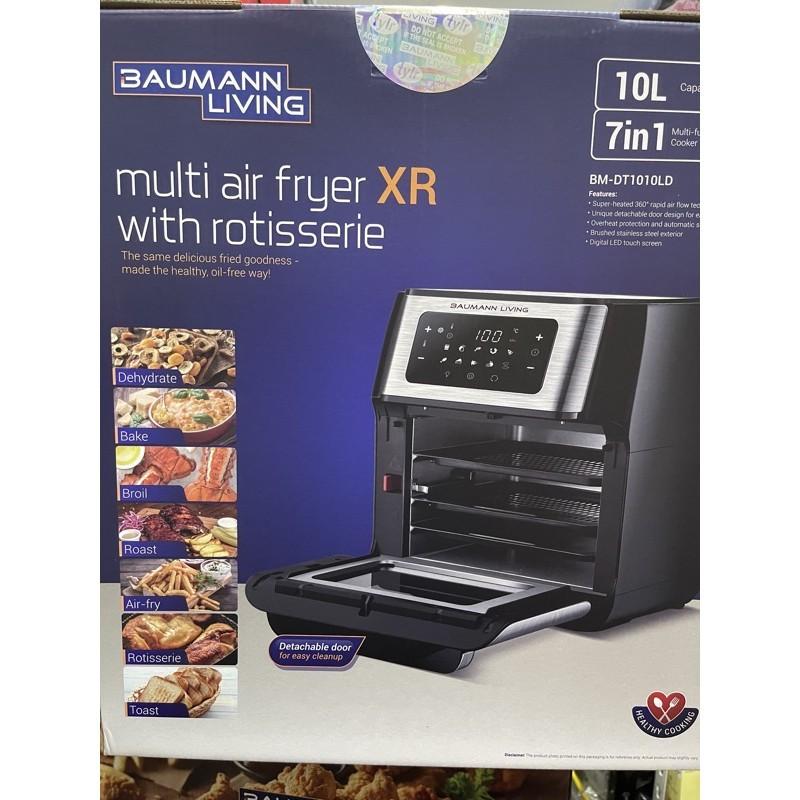 BAUMANN LIVING MULTI AIR FRYER XR WITH ROTISSERIE, TV & Home Appliances