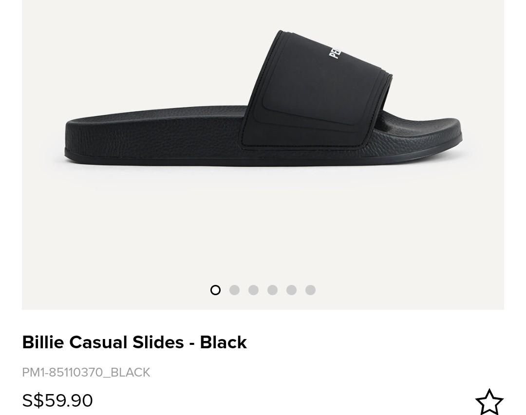 Billie Casual Slides Black