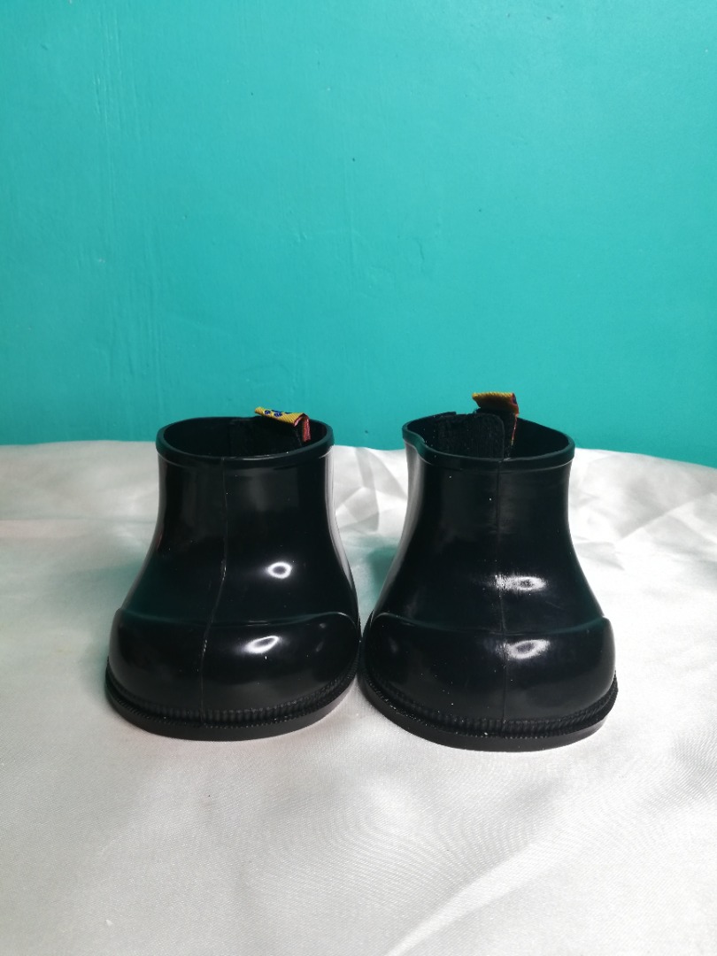 Black Rubber Rain Boots Build-A-Bear 