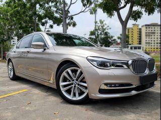 BMW 740LI 2016 Petrol Version (WARRANTY PROVIDED !! / LOCAL CBU BY BMW MALAYSIA !!)