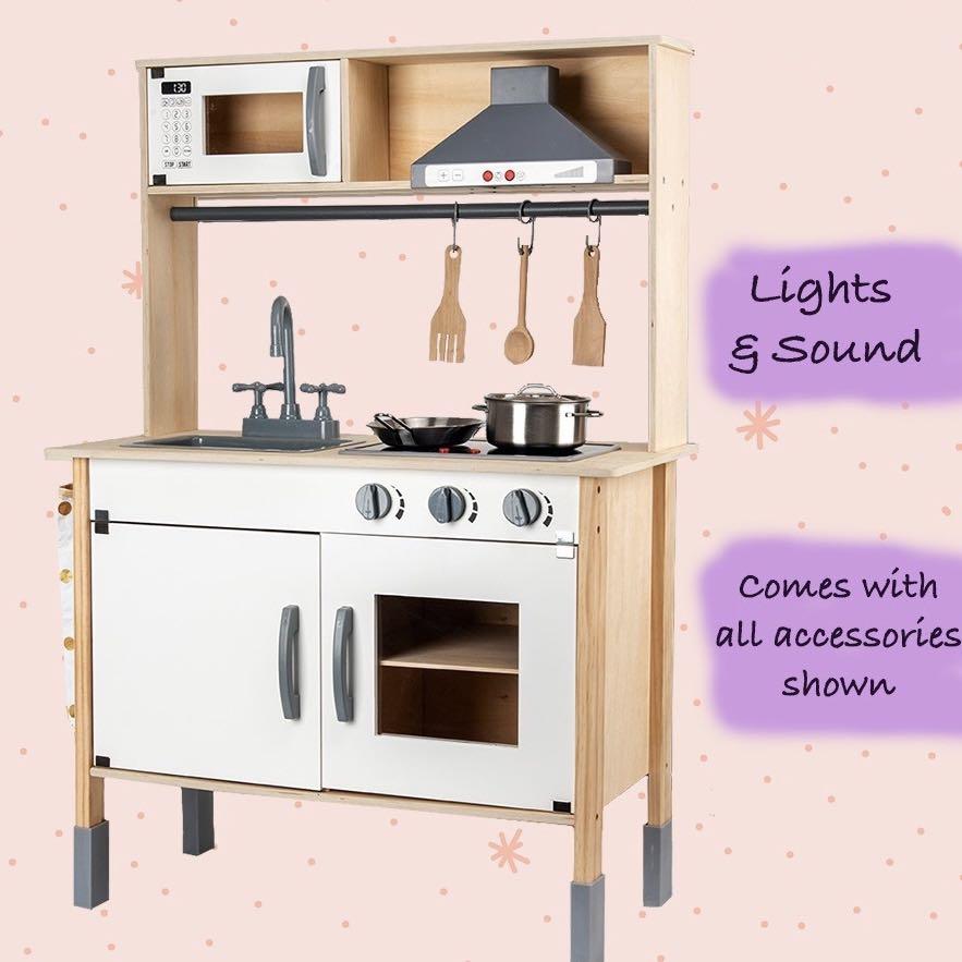 Wooden toy kitchen set ikea 2025